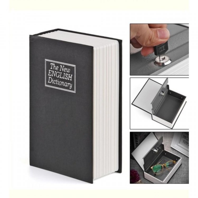 Cash Box Book 18*11.5*5.5CM Cash Box Book 18*11.5*5.5CM
