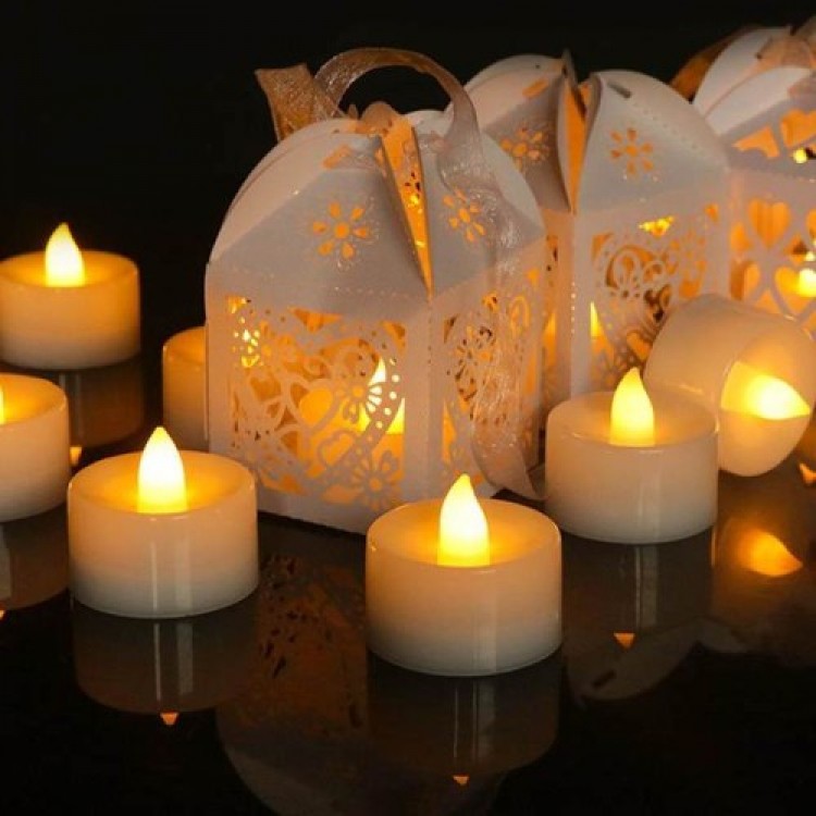Battery-Operated Candle 1.8cm 24-Pack