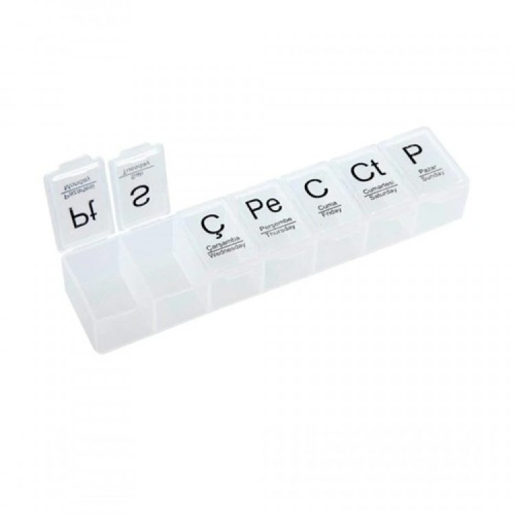 Weekly Medication Tracker Box