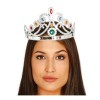 Silver Color Plastic Princess Crown Queen Crown 60 cm