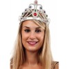 Silver Color Plastic Princess Crown Queen Crown 60 cm