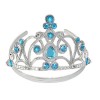 Elsa Children's Crown with Blue Stones Princess Crown Queen Crown 16x14 cm