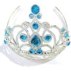 Elsa Children's Crown with Blue Stones Princess Crown Queen Crown 16x14 cm
