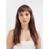 Coffee Brown Long Straight Party Wig - Long Brown Wig