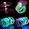 LED Light-Up Battery-Operated Colorful Bracelet Light-Up Bracelet Mixed Colors 1 Piece