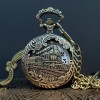 Train-Shaped Pocket Watch