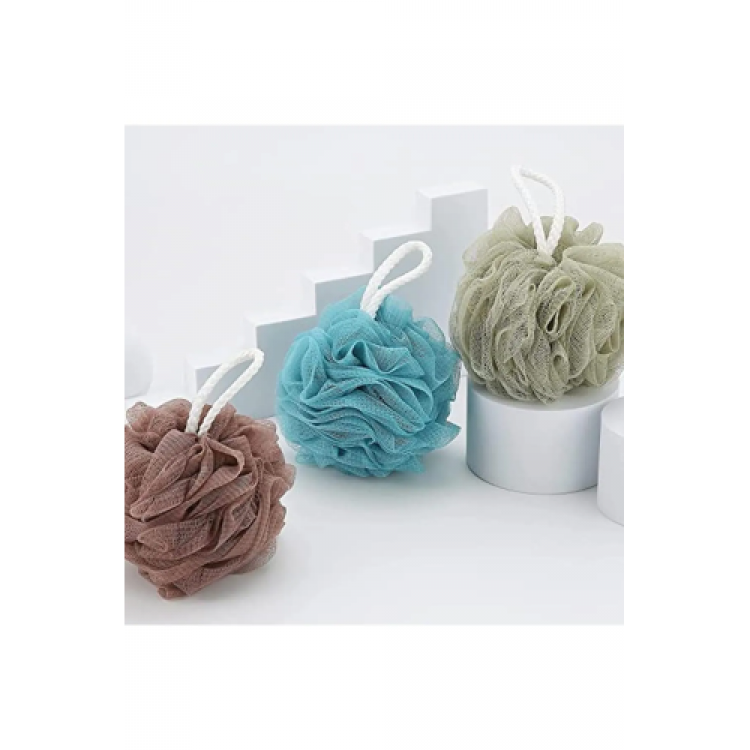 Bath Sponge Soft Top Sponge Natural Pompon Bath Sponge 35 g Soft Bath Sponge